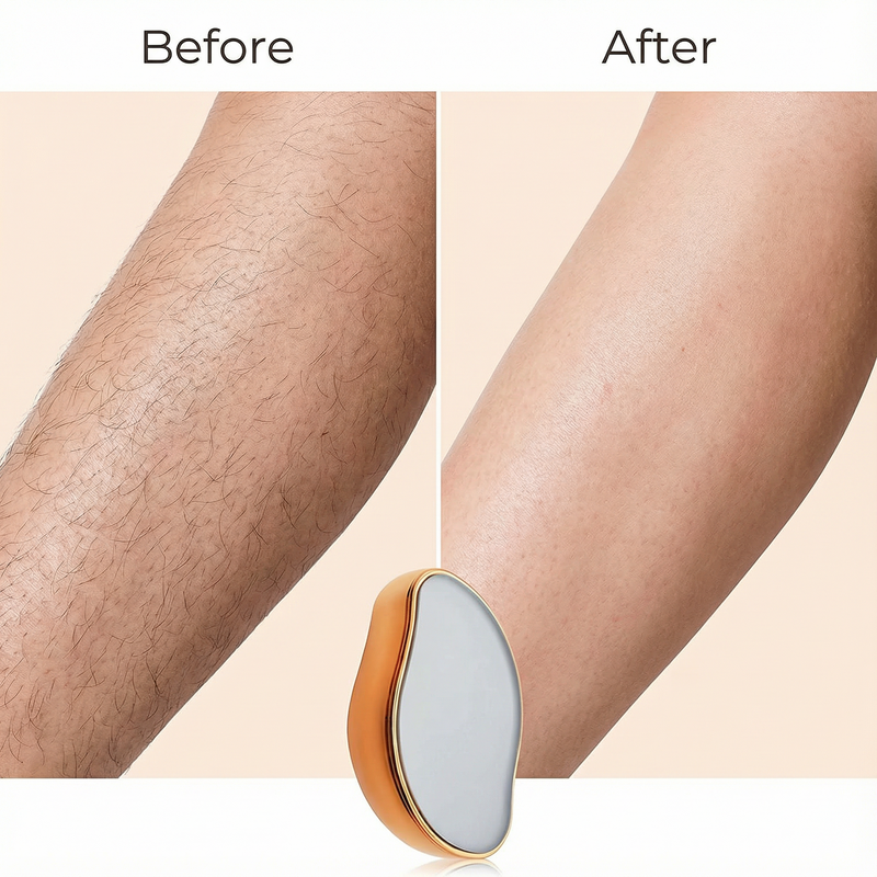 Painless, Reusable Glass Epilator