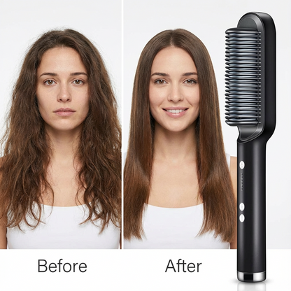 Hair Straightening Comb - Smooth Hair Fast