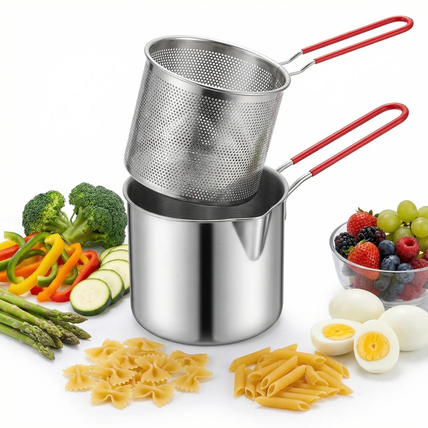 Stainless Steel Frying Basket
