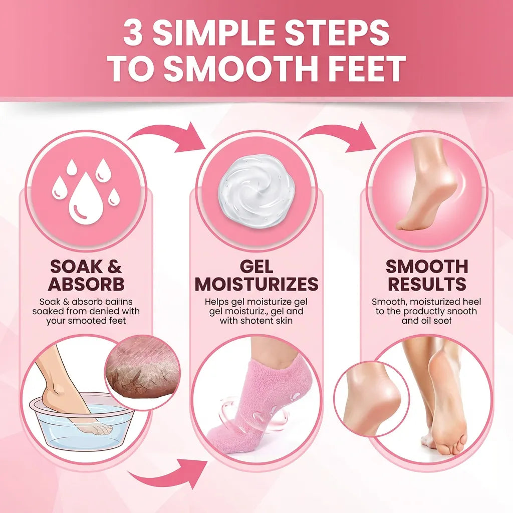 Silicone Spa Gel Socks