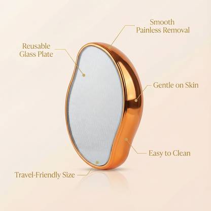 Painless, Reusable Glass Epilator