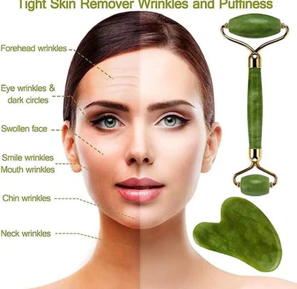 Flawless Facial Roller & Gua Sha Set
