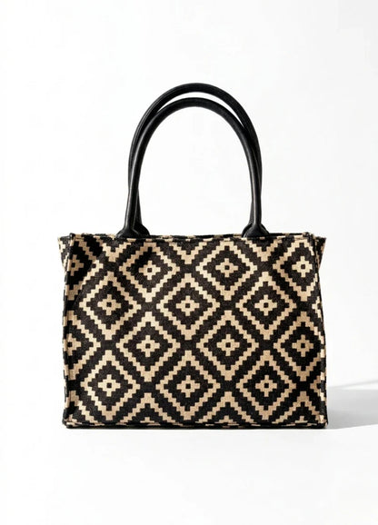 GEOMETRIC TOTE BAG Lustelva™